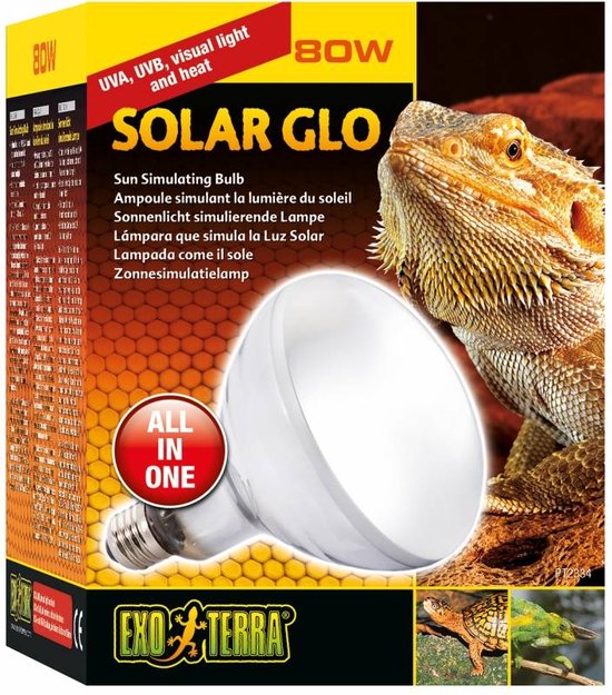 Exo Terra Terrarium verlichting Solar Glo 160 watt - Wit - 160w - Exo Terra