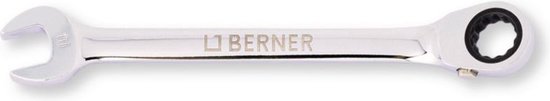 Berner 371184 Steek/Ratelsleutel 19 mm