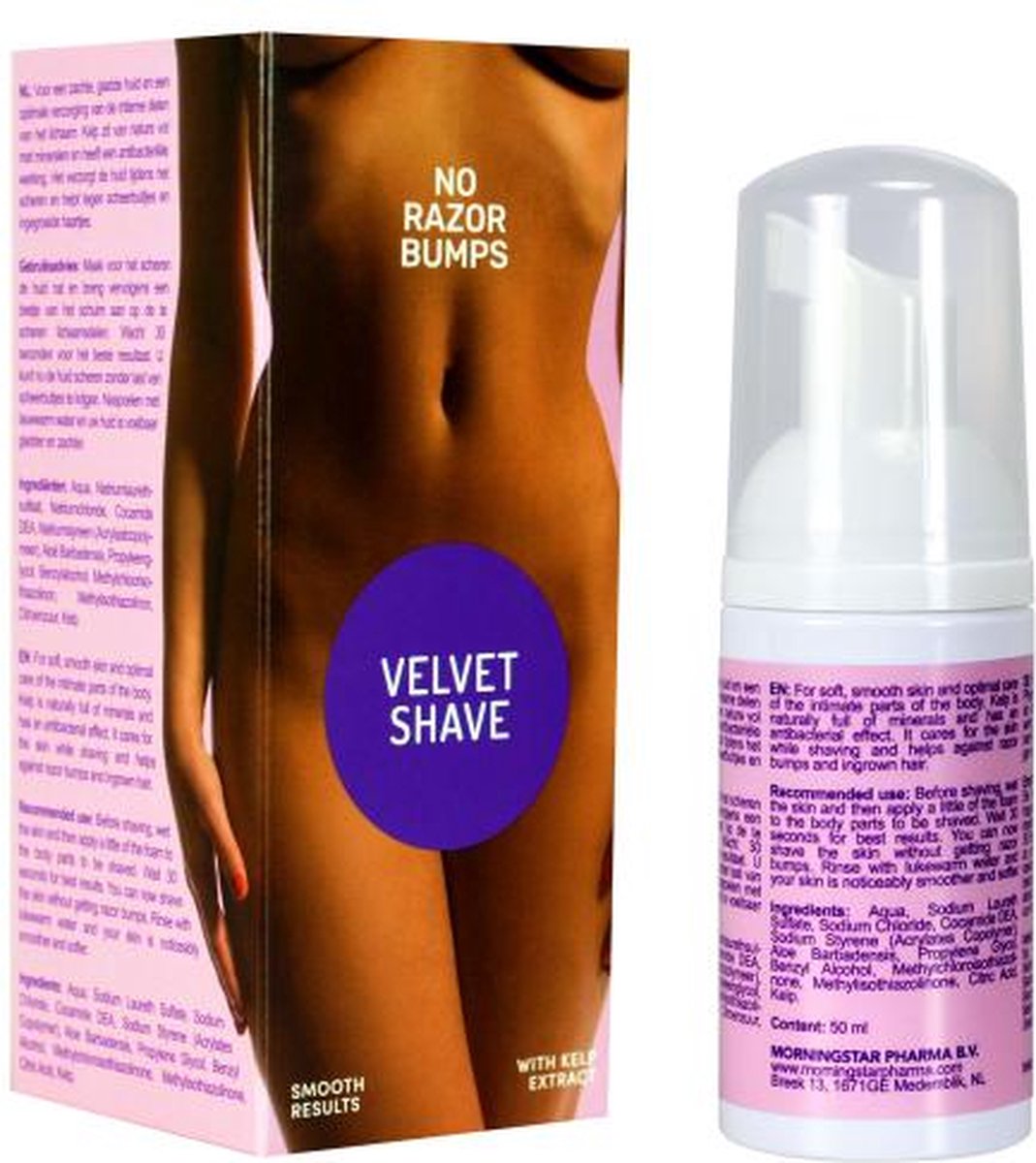 Morningstar - Velvet Shave - Scheerschuim Voor Vrouwen