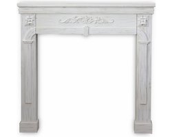 sweeek - Decoratieve schouw romance, 104x17x100cm