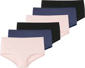 Schiesser Meisjes shorts 6 pack Teens Girls Invisible Cotton