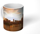 Mok - Brisbane tijdens een kleurrijke zonsondergang - 350 ML - Beker