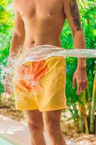 Sea`sons Broek Swimshorts Orange Yellow Mannen Maat - 3XL