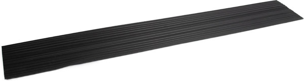 Rubbermagazijn - Oploopmat recht - Hoogte 2 cm - Volrubber - Portieken - Galerijen - Drempels