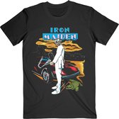 Iron Maiden Heren Tshirt -L- Vice Is Nice Zwart