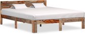 Decoways - Bedframe massief sheeshamhout 140x200 cm