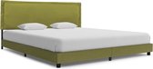 Decoways - Bedframe stof groen 180x200 cm