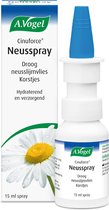 A.Vogel Cinuforce neusspray droog neusslijmvlies, korstjes - Hydrateert en verzorgt droog neusslijmvlies - 15 ml