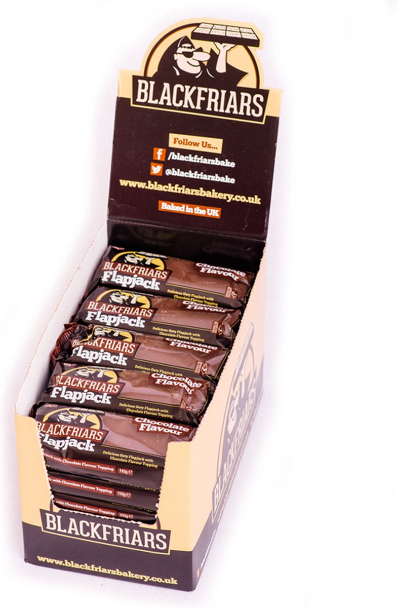 Goedkoopste Flapjacks 25x 110gr Chocolate