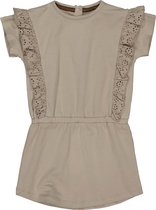 Levv meisjes korte mouwen jurk Vania Green Khaki