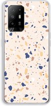 CaseCompany® - Oppo A94 5G hoesje - Terrazzo N°23 - Soft Case / Cover - Bescherming aan alle Kanten - Zijkanten Transparant - Bescherming Over de Schermrand - Back Cover