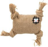 Trixie Kattenspeelkussen 10 X 10 Cm Jute/pluche Beige