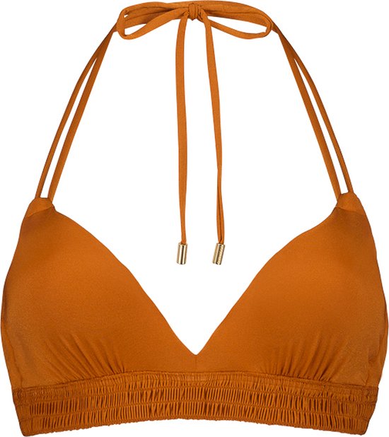 Beachlife Rust halter bikinitop - dames - Maat 85C