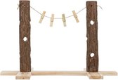 Trixie natural living voerboom duo (53X25X34 CM)