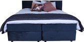 Slaapdirect Boxspring Palermo 160x200 | Complete set, inclusief hoofdbord + matras + topper