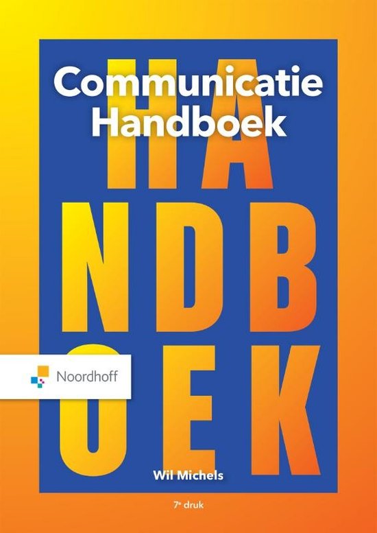 Boek cover Communicatie handboek van Wil Michels (Paperback)