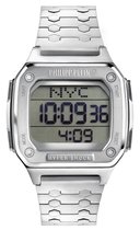 Philipp Plein Hyper $Hock PWHAA0521 Horloge - Staal - Zilverkleurig - Ø 42 mm