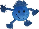 HAPPY FACES PLUCHE SMILEY BLAUW 29C