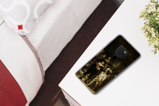 Coque Huawei P40 Lite - Nachtwacht - Rembrandt van Rijn - Art - Coque de téléphone en Siliconen