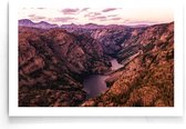 Walljar - Yellowstone View - Muurdecoratie - Poster