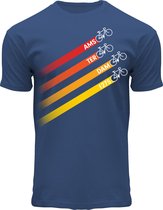 Fox Originals Amsterdam Sky Bikes Heren T-shirt Maat L