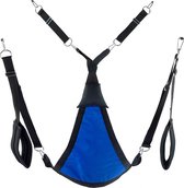 Triangle canvas sling - 3 or 4 points - Full set - Blue
