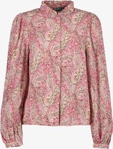 TwoDay dames blouse met paisley print - Roze - Maat XL