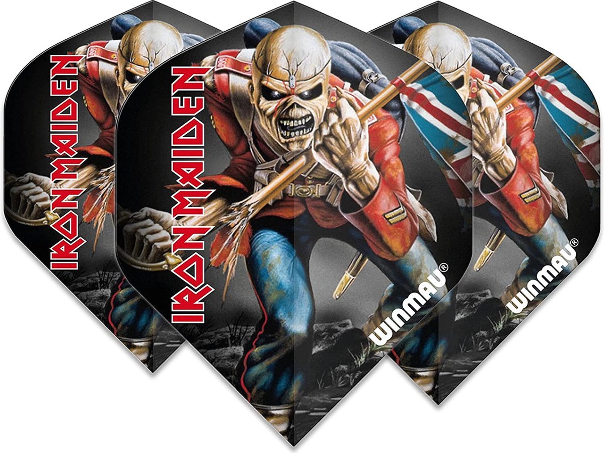 Winmau Rock Legends Iron Maiden Trooper - Dart Flights