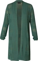YEST Geanne Vest - Dark Pine Green - maat 42