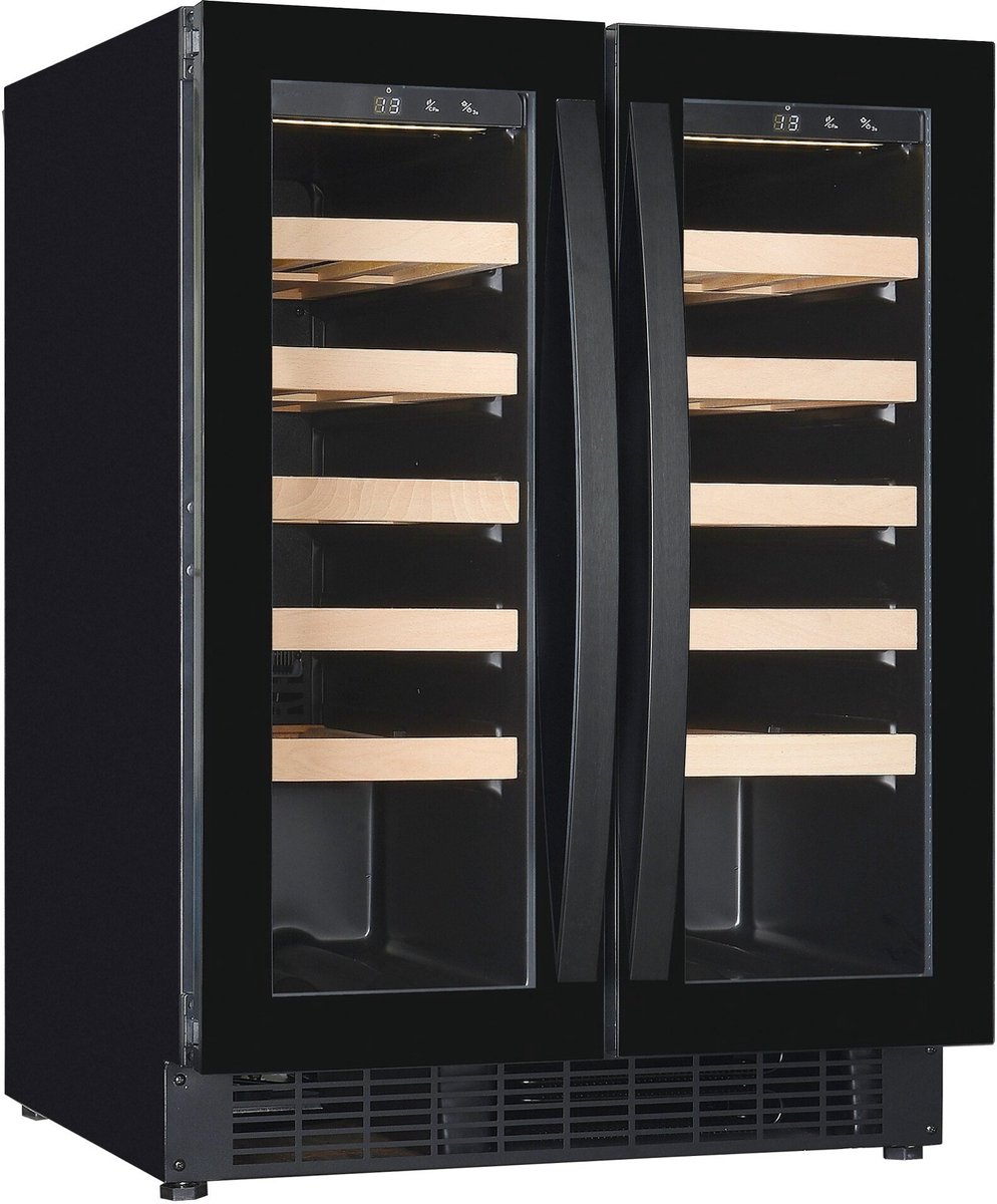 CombiSteel 7525.0030 Wijnkoelkast 100L Dual Zone - Wijnkoelkast - €1.148,00