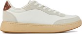 Woden Sneakers Dames - Lage sneakers / Damesschoenen - Leer    -  May - Wit - Maat 39