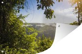 Tuinposter - Tuindoek - Tuinposters buiten - Iguazu, Argentinië - 120x80 cm - Tuin