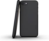 Nudient Thin Precise Backcover Hoesje - Geschikt voor Apple iPhone 7 - Gsm case - Ink Black