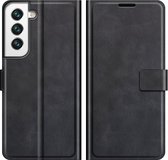 Deluxe Book Case - Samsung Galaxy S22 Plus Hoesje - Zwart