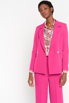 LOLALIZA Blazer - Fuchsia - Maat 40