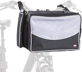 Trixie Fietsmand Voor Aan Stuur Nylon Zwart / Grijs - 41X26X26 CM