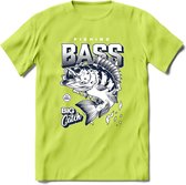 Vissen T-Shirt | Grappig Verjaardag Vis Hobby Cadeau Shirt | Dames - Heren - Unisex | Tshirt Hengelsport Kleding Kado - Groen - 3XL