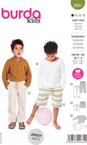 Burda Naaipatroon 9261 - Combinatie: shirt en broek