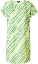 YESTA Laia Jurk - Pistachio Green/Mult - maat 2(50)