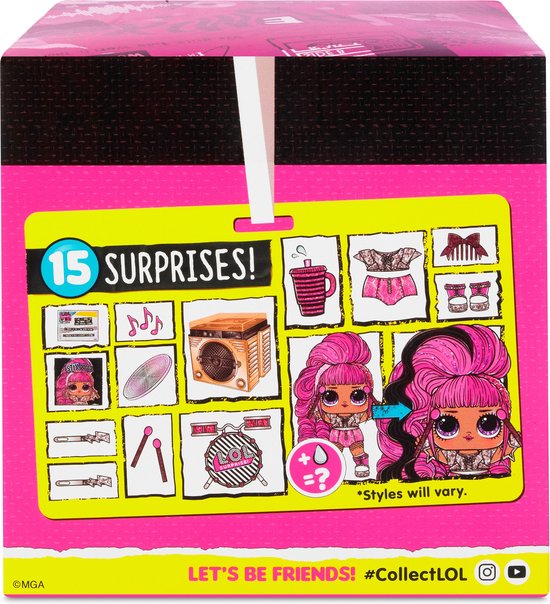 L.O.L. Surprise! Remix Hairflip Tots Serie A - Minipop