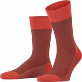 FALKE Sokken Sensitive Herringbone 12492 - Rood 8655 orange Heren - 45-46