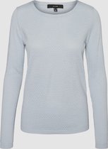 Trui VMCARE STRUCTURE LS O-NECK BLOU GA NOOS Blue Fog