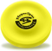 Hyperspin mini-frisbee vliegt meer dan 60 meter fun strand vakantie outdoor-speelgoed geel