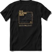 SU-35 Vliegtuig T-Shirt | Unisex leger Kleding | Dames - Heren Straaljager shirt | Army F16 | Grappig bouwpakket Cadeau | - Zwart - XXL