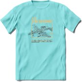 A-10 Warthog Vliegtuig T-Shirt | Unisex leger Kleding | Dames - Heren Straaljager shirt | Army F16 | Grappig bouwpakket Cadeau | - Licht Blauw - M