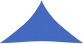 vidaXL Zonnezeil 160 g/m² 3x3x4,2 m HDPE blauw