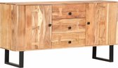 vidaXL Dressoir 150x40x75 cm massief acaciahout