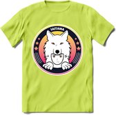 Saitama T-Shirt | Wolfpack Crypto ethereum Heren / Dames | bitcoin munt cadeau - Groen - L