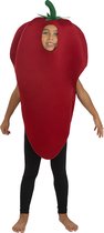 FUNIDELIA Rode peper kostuum - 3-6 jaar (110-122 cm)