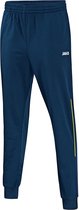 Jako - Polyester trousers Cup Senior - Sport broek Blauw - XL - marine/citroen